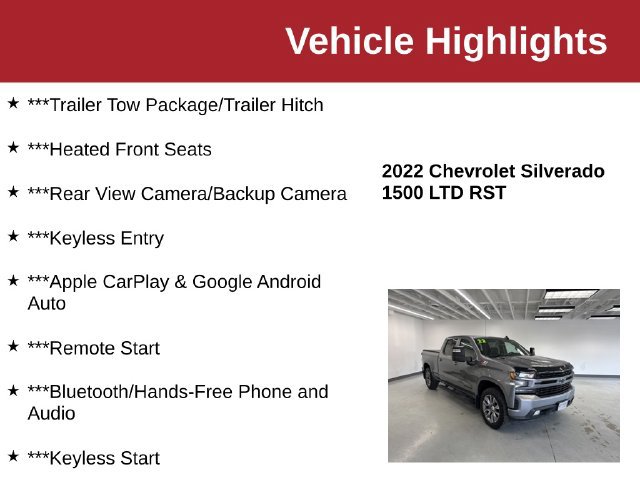 Used 2022 Chevrolet Silverado 1500 RST w/ Z71 Off-Road Package AWD/4WD image 10
