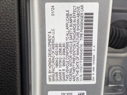 Used 2024 Honda Accord EX image 24