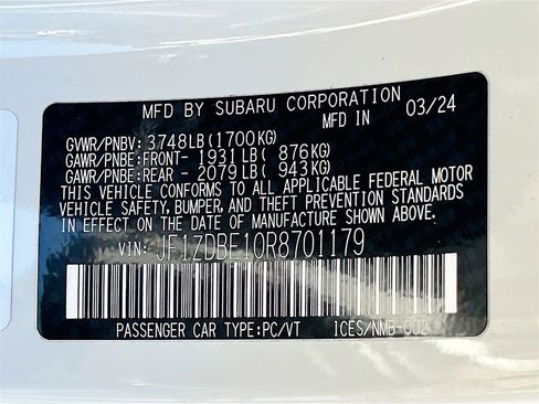 Used 2024 Subaru BRZ Limited image 31