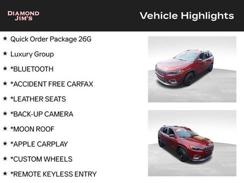 Used 2019 Jeep Cherokee Limited w/ Luxury Group image 4