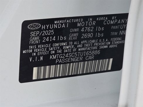 New 2026 Genesis G70 2.5T Prestige image 34