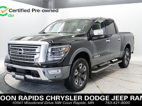 Used 2024 Nissan Titan Platinum Reserve w/ Moonroof Package AWD/4WD image 1