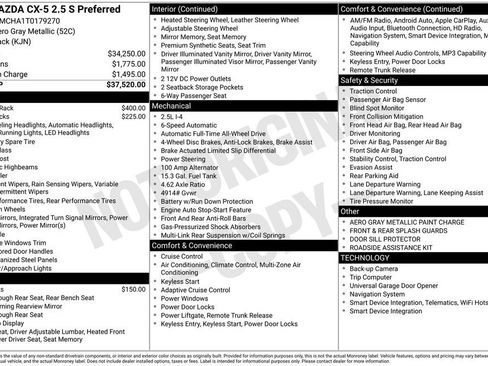 New 2026 MAZDA CX-5 Preferred AWD/4WD image 4
