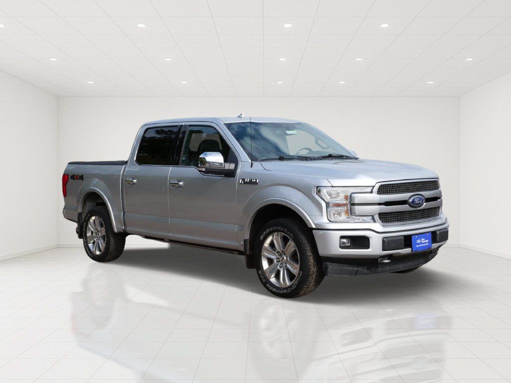 Certified 2018 Ford F150 Platinum w/ Equipment Group 701A Luxury AWD/4WD image 1