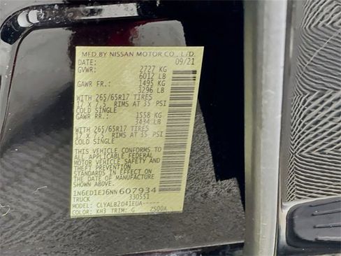 Used 2022 Nissan Frontier SV image 31