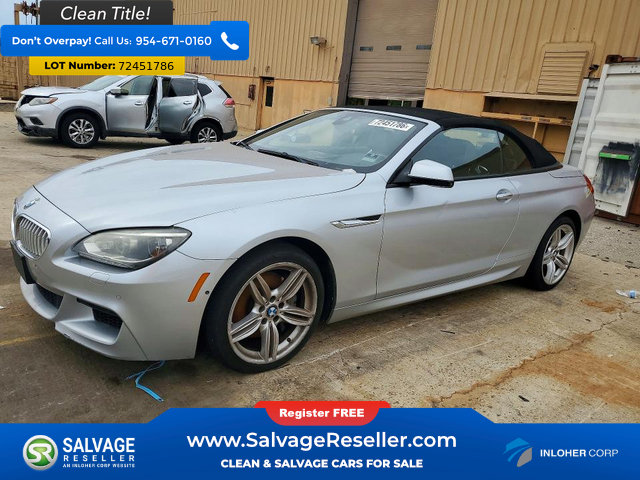 Used 2015 BMW 650i xDrive Convertible AWD/4WD image 1