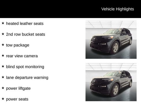 Used 2024 Ford Explorer XLT w/ Equipment Group 202A AWD/4WD image 3