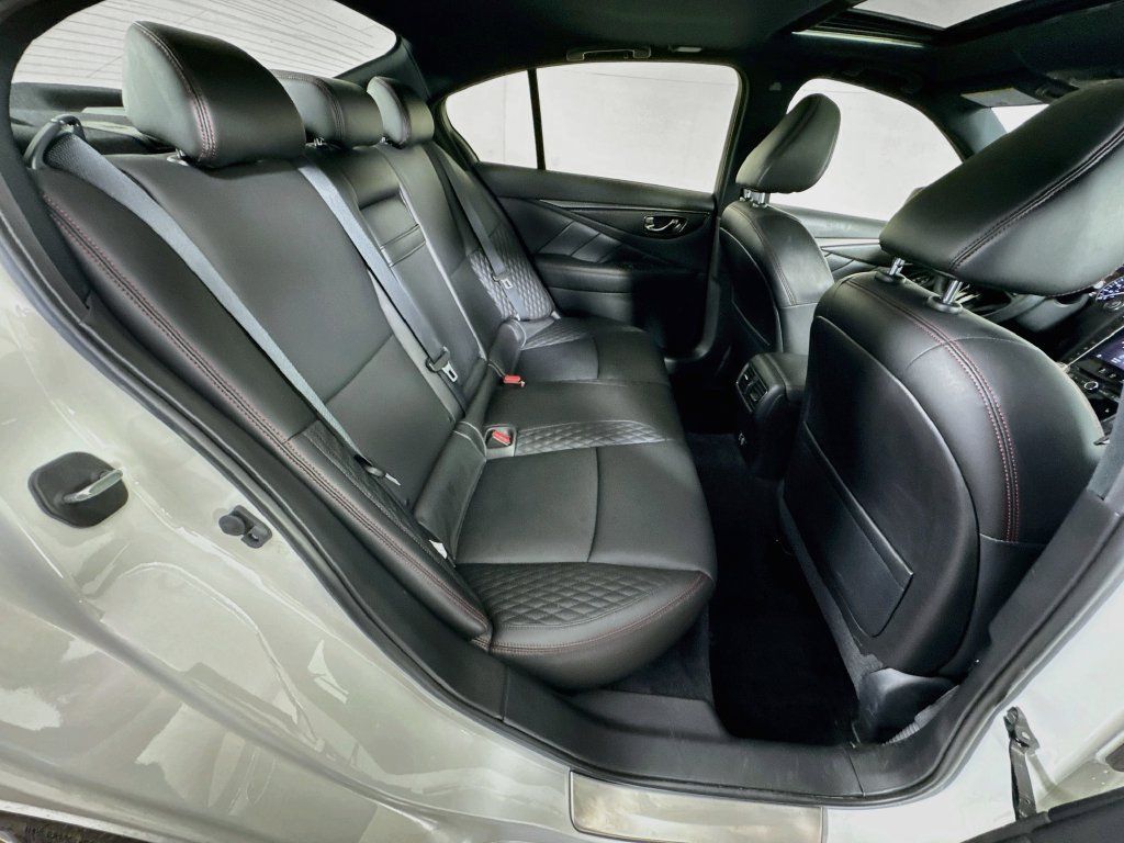 Certified 2023 INFINITI Q50 Red Sport 400 RWD image 37