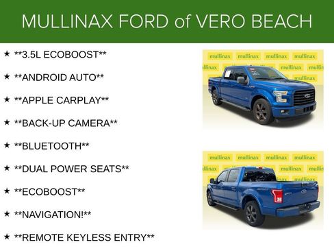 Used 2017 Ford F150 XLT w/ Equipment Group 302A Luxury RWD image 5