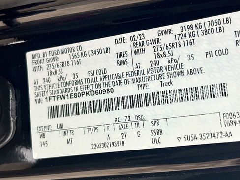 Used 2023 Ford F150 XLT AWD/4WD image 28