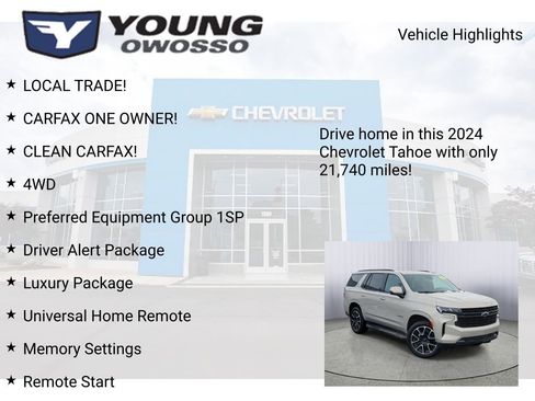 Certified 2024 Chevrolet Tahoe RST w/ Luxury Package image 7