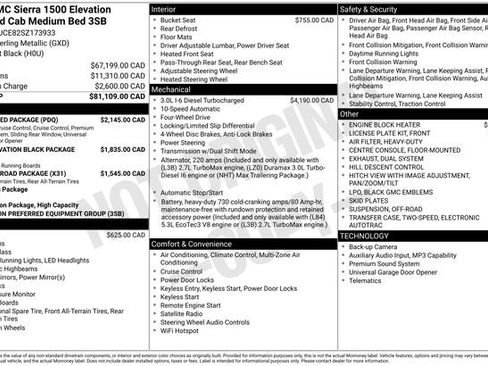Used 2025 GMC Sierra 1500 Elevation w/ Preferred Package AWD/4WD image 18