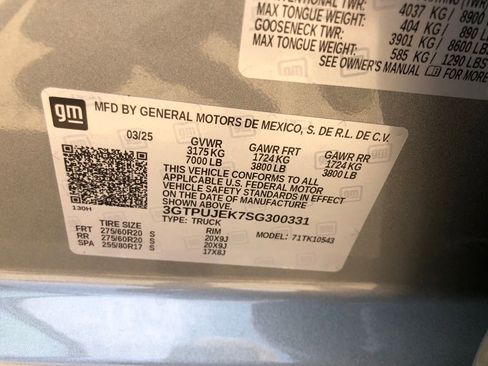 New 2025 GMC Sierra 1500 Elevation AWD/4WD image 48