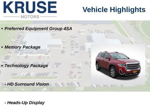 Used 2021 GMC Acadia SLT w/ Technology Package AWD/4WD image 4