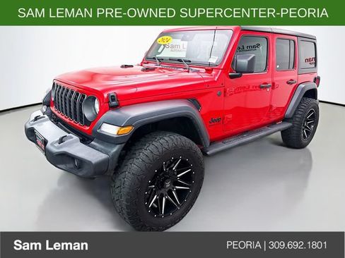 Used 2024 Jeep Wrangler Unlimited Sport AWD/4WD image 3