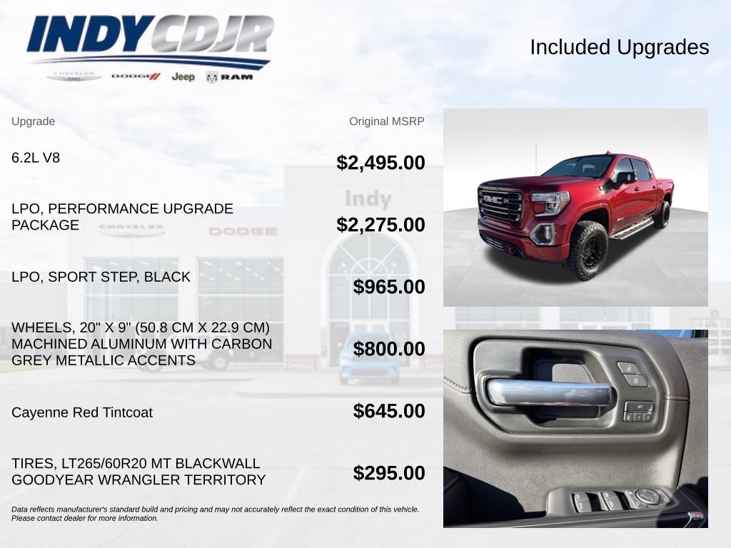Used 2021 GMC Sierra 1500 AT4 AWD/4WD image 4