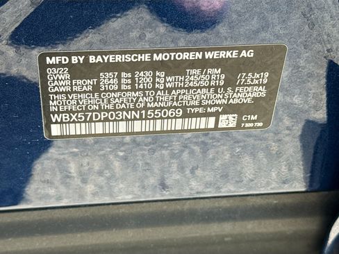 Used 2022 BMW X3 xDrive30i w/ Premium Package 2 (ZPA) AWD/4WD image 43