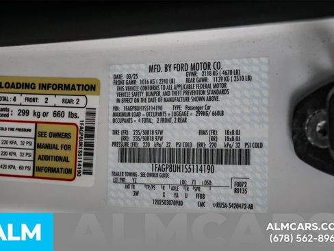 Used 2025 Ford Mustang Premium RWD image 51