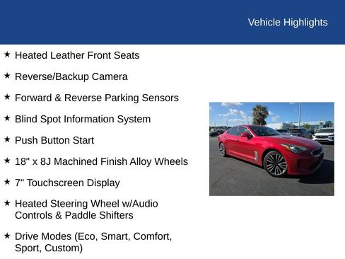 Used 2019 Kia Stinger image 13