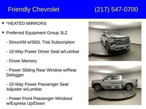 Certified 2025 Chevrolet Silverado 1500 High Country w/ Technology Package AWD/4WD image 24