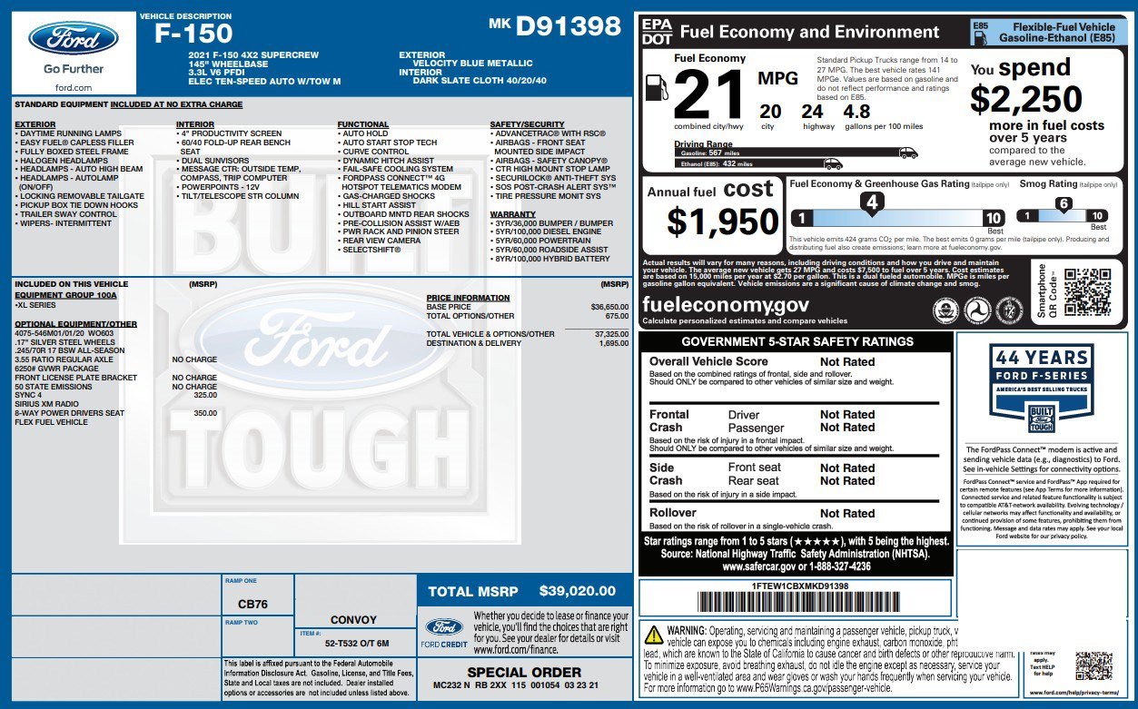 Used 2021 Ford F150 XL RWD image 4