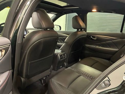Used 2024 INFINITI Q50 Red Sport 400 w/ Black Opal Edition RWD image 22