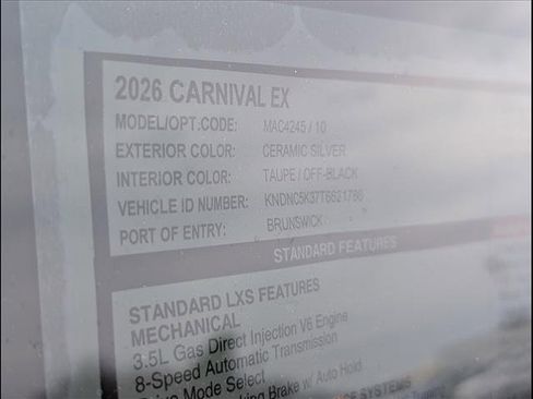 New 2026 Kia Carnival EX image 15