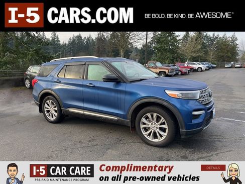 Used 2021 Ford Explorer Limited w/ Equipment Group 301A image 1