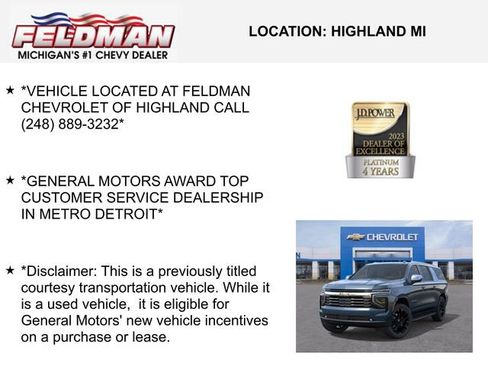 New 2026 Chevrolet Suburban Premier image 3