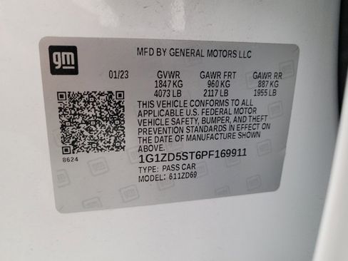 Used 2023 Chevrolet Malibu LT w/ Driver Confidence Package FWD image 33
