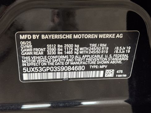 Used 2025 BMW X3 xDrive30i w/ Convenience Package AWD/4WD image 38