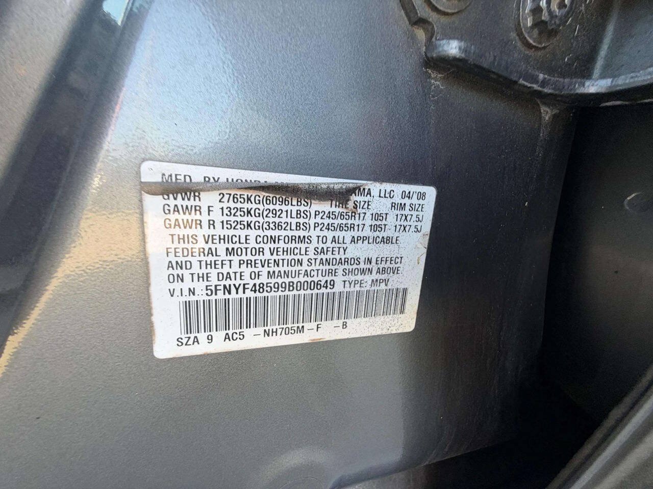 Used 2009 Honda Pilot EX-L image 23