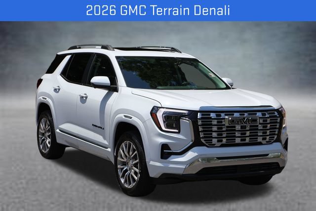 New 2026 GMC Terrain Denali w/ LPO, Black Badging Package AWD/4WD 360° Tour