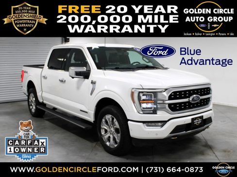 Certified 2022 Ford F150 Platinum w/ Equipment Group 701A High AWD/4WD image 1