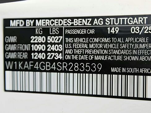 Certified 2025 Mercedes-Benz C 300 Sedan image 17