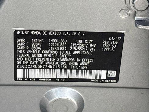 Certified 2017 Honda HR-V EX-L image 35