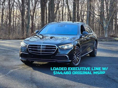 Used 2021 Mercedes-Benz S 580 4MATIC Sedan w/ Warmth & Comfort Package image 1