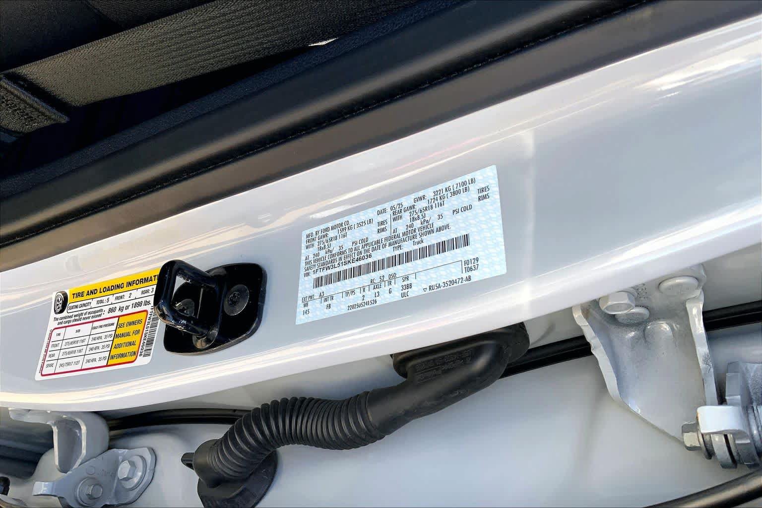 Used 2025 Ford F150 XLT w/ Equipment Group 302A MID AWD/4WD image 33