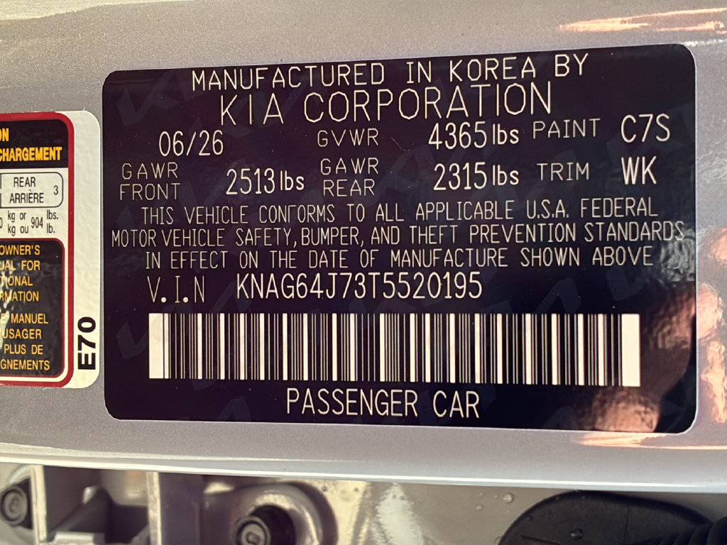 New 2026 Kia K5 GT-Line w/ GT-Line Red Interior Package FWD image 29