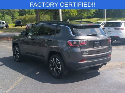Certified 2022 Jeep Compass Limited w/ Sun and Sound Group AWD/4WD image 3