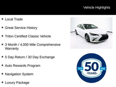 Used 2019 Lexus ES 350 Luxury image 5