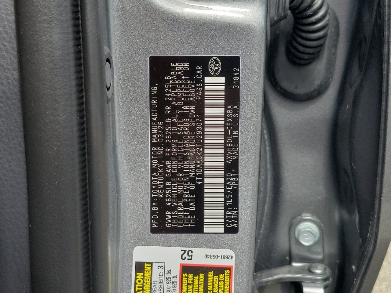 Used 2026 Toyota Camry SE FWD image 34