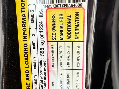 Used 2015 Ford Explorer Sport w/ Equipment Group 401A image 52