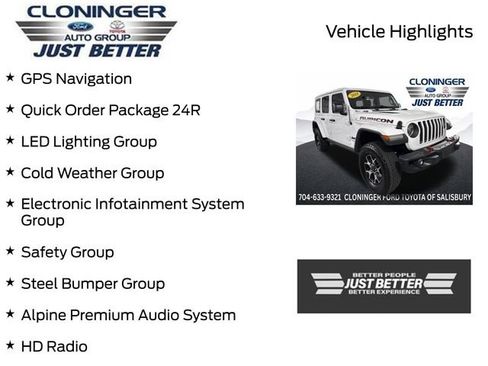 Used 2018 Jeep Wrangler Unlimited Rubicon AWD/4WD image 3