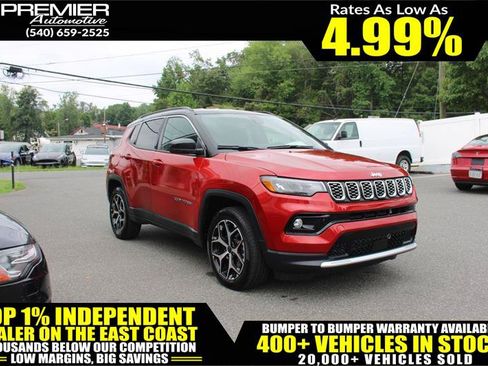 Used 2025 Jeep Compass Limited AWD/4WD image 1