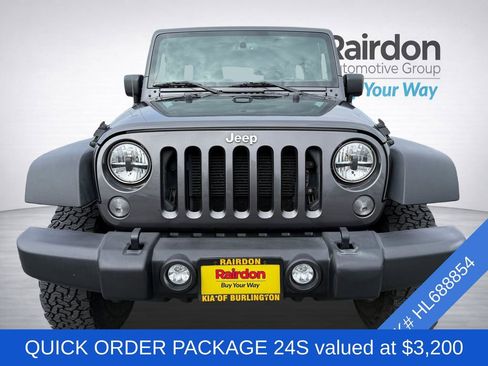 Used 2017 Jeep Wrangler Unlimited Sport w/ Quick Order Package 24S image 2