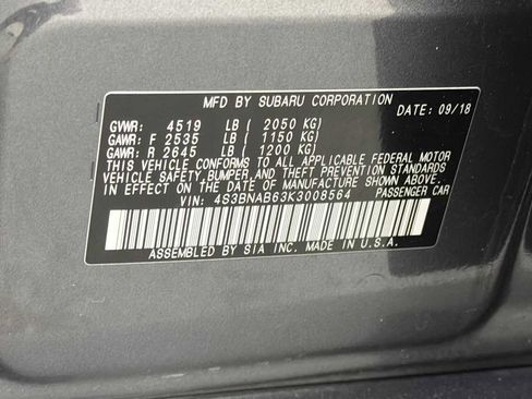 Used 2019 Subaru Legacy 2.5i w/ Alloy Wheel Package AWD/4WD image 11