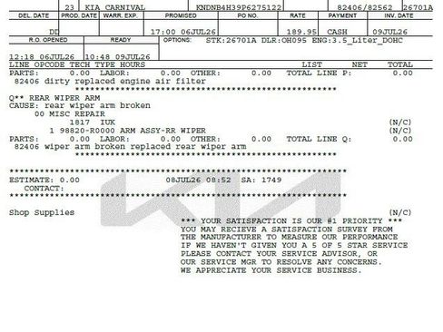 Used 2023 Kia Carnival LX FWD image 38
