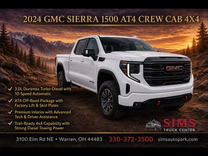 Certified 2024 GMC Sierra 1500 AT4 w/ Technology Package