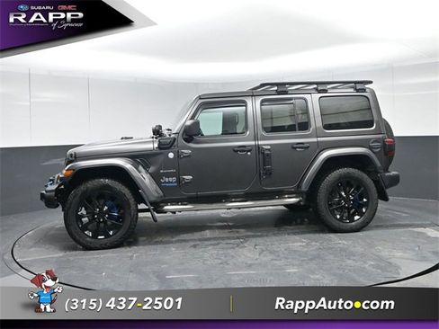 Used 2021 Jeep Wrangler Unlimited Sahara w/ Cold Weather Group image 4